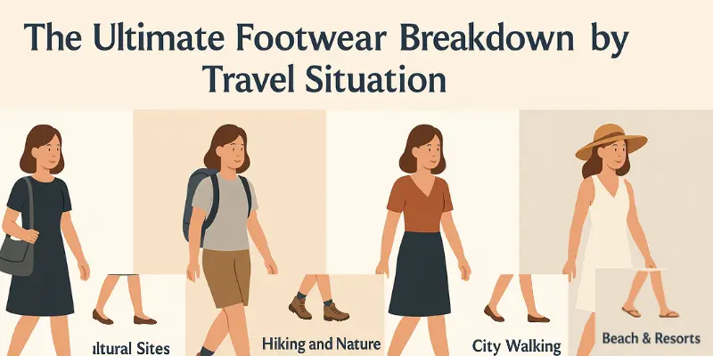 The Ultimate Footwear Breakdown by Travel Situation