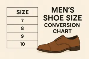 Men’s Shoe Size Conversion Chart | US, UK, EU & More